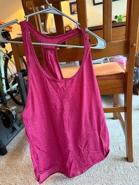 lululemon athletica Women’s Racerback Tank in Raspberry